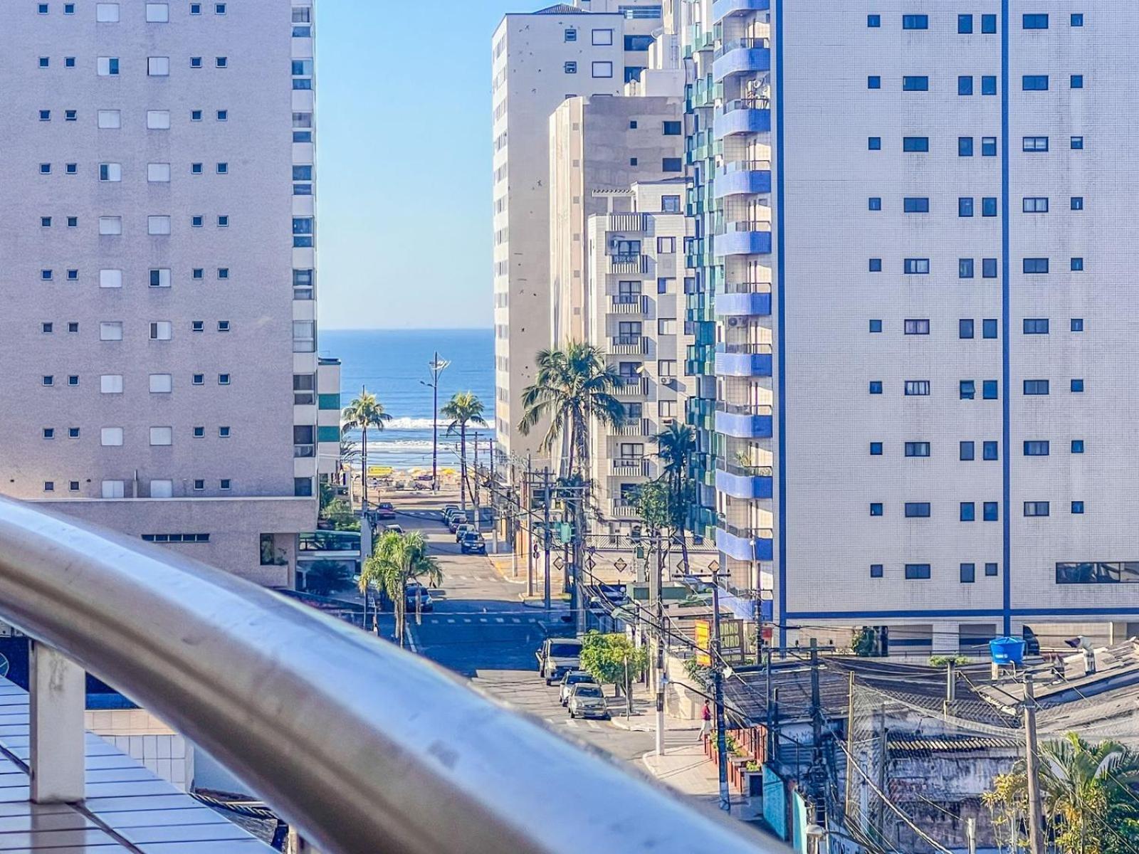 Lindo Apto 300M Praia Da Ocian E Centro - Vista Mar- Varanda Sacada - Wi-Fi 300 Mbps - Vaga De Garagem - Acomoda Ate 6 Pessoas Apartment ปรายากรันเด ภายนอก รูปภาพ
